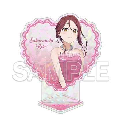 【KADOKAWA】『ラブライブ！サンシャイン！！』ハート型アクリルスタンド Aqours 梨子