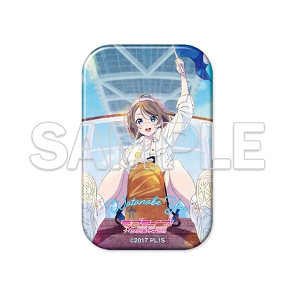 【KADOKAWA】『ラブライブ！サンシャイン！！』スクエア缶バッジ Aqours 曜