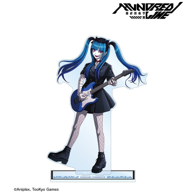 【アルマビアンカ】HUNDRED LINE -最終防衛学園- 描き下ろし 飴宮怠美 ロックバンドver. 特大アクリルスタンド