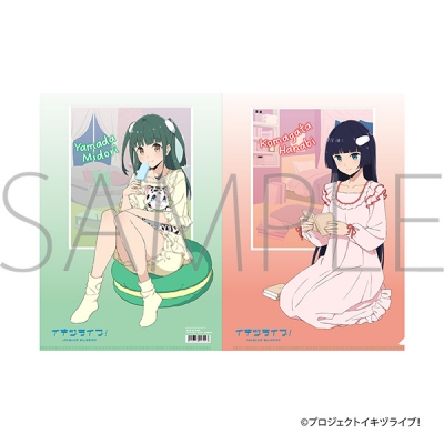 【ムービック】イキヅライブ！ LOVELIVE！ BLUEBIRD クリアファイル/駒形花火・山田真緑