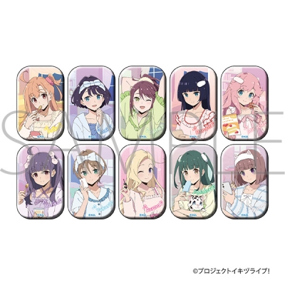 【ムービック】イキヅライブ！ LOVELIVE！ BLUEBIRD スクエアキャラバッジコレクション 1BOX入数：10