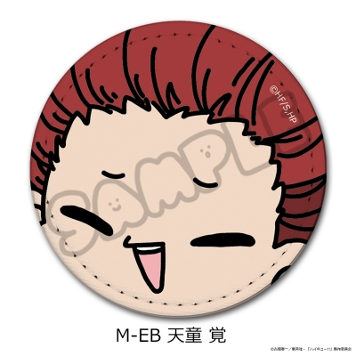 【シンクイノベーション】ハイキュー！！ 第11弾 レザーバッジ（mochocho） M-EB 天童覚