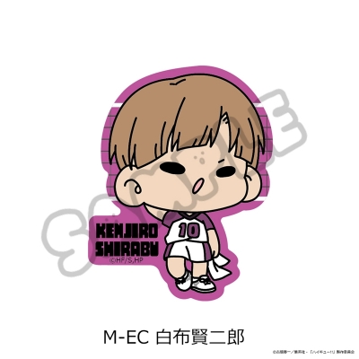 【シンクイノベーション】ハイキュー！！ 第11弾 クリアカードステッカー（mochocho） M-EC 白布賢二郎