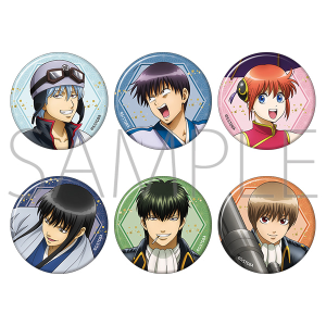 【ムービック】銀魂 キャラバッジコレクション/現代 1BOX入数：6