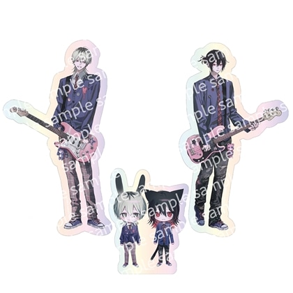 【KADOKAWA】オーロラステッカーセット PINK/NAVY TRAD. CLUB ver. 666DOPES