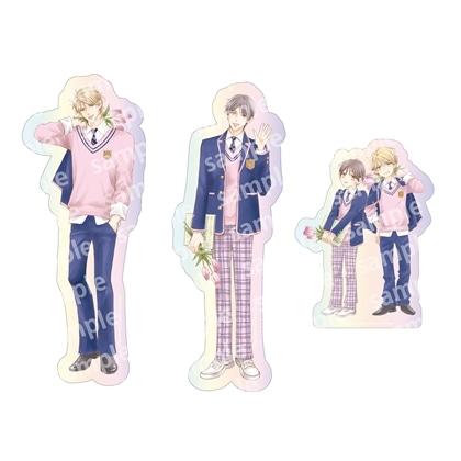 【KADOKAWA】オーロラステッカーセット PINK/NAVY TRAD. CLUB ver. タクミくんシリーズ