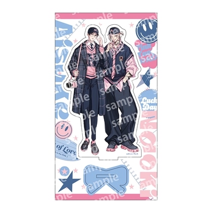 【KADOKAWA】アクリルスタンド PINK/NAVY TRAD. CLUB ver. 愛の刺青