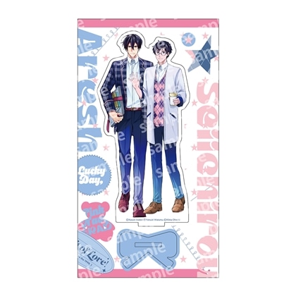【KADOKAWA】アクリルスタンド PINK/NAVY TRAD. CLUB ver. 異世界の沙汰は社畜次第