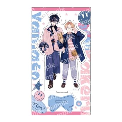 【KADOKAWA】アクリルスタンド PINK/NAVY TRAD. CLUB ver. 君には届かない。