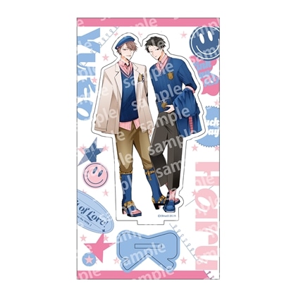 【KADOKAWA】アクリルスタンド PINK/NAVY TRAD. CLUB ver. 悠と晴