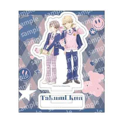【KADOKAWA】アクリルスタンド デフォルメ PINK/NAVY TRAD. CLUB ver. タクミくんシリーズ