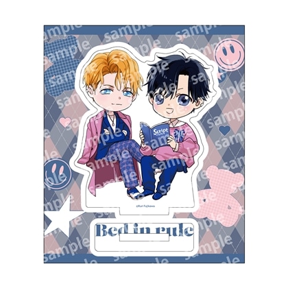 【KADOKAWA】アクリルスタンド デフォルメ PINK/NAVY TRAD. CLUB ver. ベッドイン・ルール