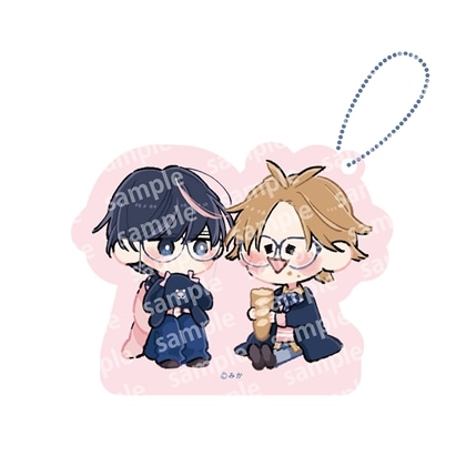 【KADOKAWA】アクリルブロックチャーム PINK/NAVY TRAD. CLUB ver. 君には届かない。
