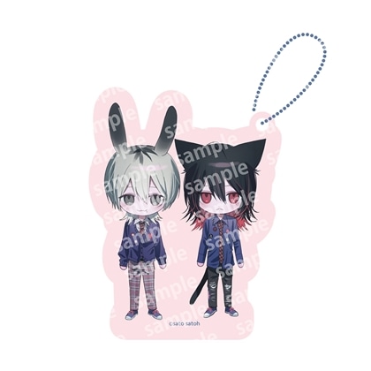 【KADOKAWA】アクリルブロックチャーム PINK/NAVY TRAD. CLUB ver. 666DOPES