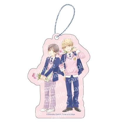 【KADOKAWA】アクリルブロックチャーム PINK/NAVY TRAD. CLUB ver. タクミくんシリーズ