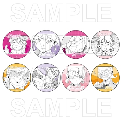 【KADOKAWA】ラブ・バレット トレーディング缶バッジ 1BOX入数：8