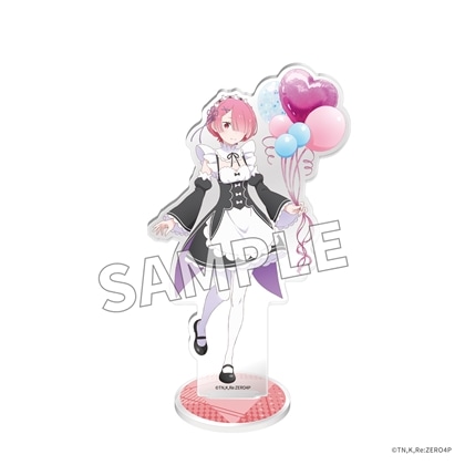 【KADOKAWA】「Re：ゼロから始める異世界生活」アクリルスタンドフィギュア Flower＆Balloon ver. ラム