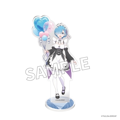 【KADOKAWA】「Re：ゼロから始める異世界生活」アクリルスタンドフィギュア Flower＆Balloon ver. レム