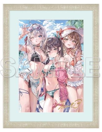 【KADOKAWA】『時々ボソッとロシア語でデレる隣のアーリャさん』複製サイン入りB4キャラファイングラフ
