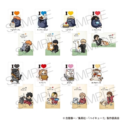 【KADOKAWA】ハイキュー！！ ふぉとカードコレクション 動物と一緒ver. 1BOX入数：8