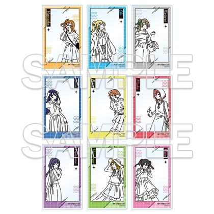 【KADOKAWA】『ラブライブ！』お散歩は季節をまとって。 トレーディングアクリルカード