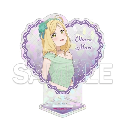 【KADOKAWA】『ラブライブ！サンシャイン！！』ハート型アクリルスタンド Aqours 鞠莉