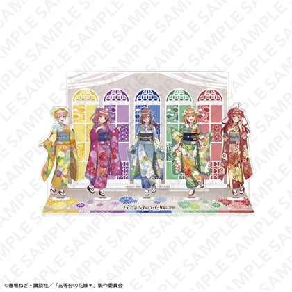 【KADOKAWA】「五等分の花嫁＊」アクリルジオラマ 振袖Ver.