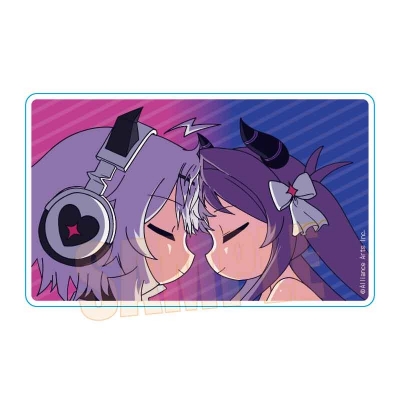 【ベルハウス】アクリルカード ゆんゆん電波シンドローム/Qちゃん＆ゆんゆん