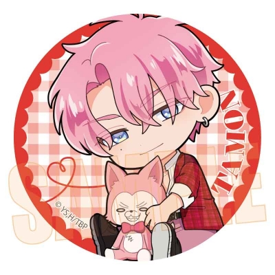 【ベルハウス】トレーディング缶バッジ TVアニメ『多聞くん今どっち！？』/ぎゅぎゅっと 1BOX入数：7