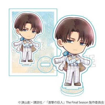 【ベルハウス】ミニスタンド TVアニメ『進撃の巨人』The Final Season/リヴァイ（Nemophila）