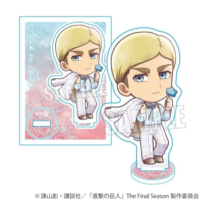 【ベルハウス】ミニスタンド TVアニメ『進撃の巨人』The Final Season/エルヴィン・スミス（Nemophila）
