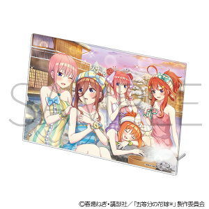【ムービック】五等分の花嫁＊ アクリルアートパネル（くつろぎ温泉）