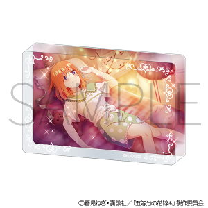 【ムービック】五等分の花嫁＊ アクリルブロック（パジャマパーティー）/中野四葉