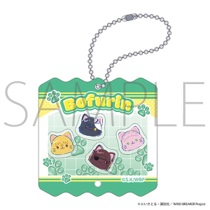 【ムービック】WIND BREAKER withCAT illustration Ver. シャカシャカアクリルキーホルダー/防風鈴A