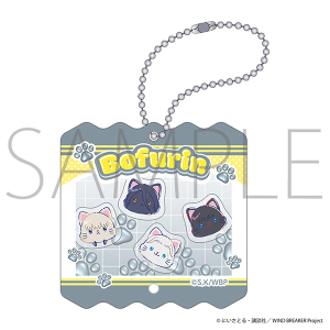 【ムービック】WIND BREAKER withCAT illustration Ver. シャカシャカアクリルキーホルダー/防風鈴B
