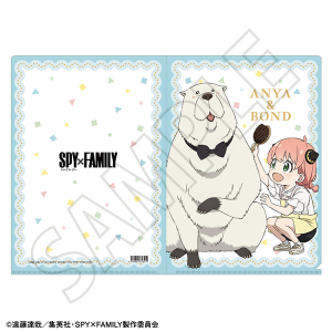 【ムービック】SPY×FAMILY クリアファイル/アーニャ・フォージャー＆ボンド・フォージャー（トリマー）