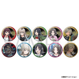 【ムービック】ガールズバンドクライ キャラバッジコレクション 秋祭り 1BOX入数：10