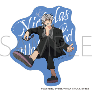 【ムービック】TRIGUN STARGAZE ステッカー/ニコラス 完結記念ver.