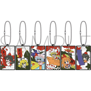【ムービック】東方Project 花札ラバーキーホルダーコレクション 1BOX入数：6
