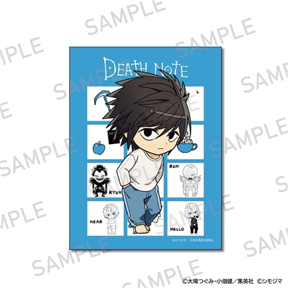 【KADOKAWA】DEATH NOTE ステッカー シモジマコラボver. L