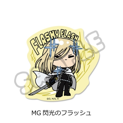 【シンクイノベーション】ワンパンマン クリアステッカー MG 閃光のフラッシュ