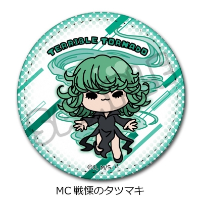 【シンクイノベーション】ワンパンマン レザーバッジ（丸形） MC 戦慄のタツマキ