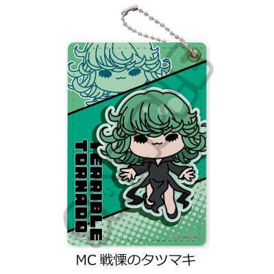 【シンクイノベーション】ワンパンマン パスケース MC 戦慄のタツマキ