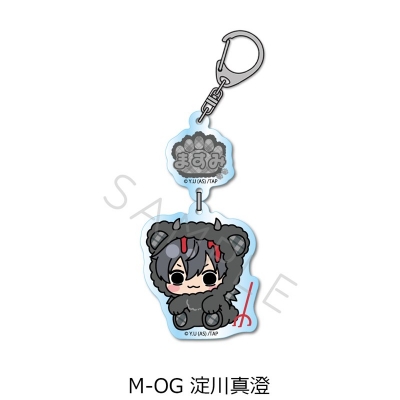【シンクイノベーション】桃源暗鬼 第5弾 アクリルキーホルダー M-OG 淀川真澄