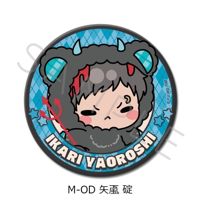 【シンクイノベーション】桃源暗鬼 第5弾 3way缶バッジ M-OD 矢颪碇