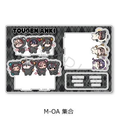 【シンクイノベーション】桃源暗鬼 第5弾 ビッグアクリルスタンド M-OA 集合
