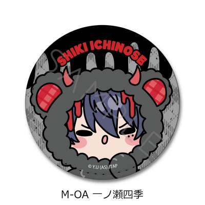 【シンクイノベーション】桃源暗鬼 第5弾 レザーバッジ（丸形） M-OA 一ノ瀬四季