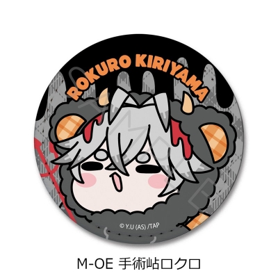 【シンクイノベーション】桃源暗鬼 第5弾 レザーバッジ（丸形） M-OE 手術岾ロクロ