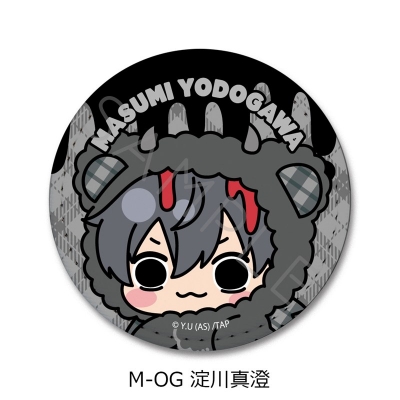 【シンクイノベーション】桃源暗鬼 第5弾 レザーバッジ（丸形） M-OG 淀川真澄
