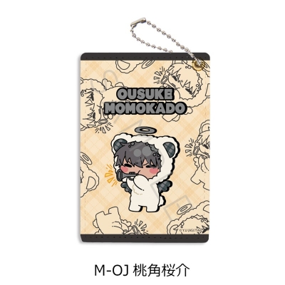 【シンクイノベーション】桃源暗鬼 第5弾 パスケース M-OJ 桃角桜介